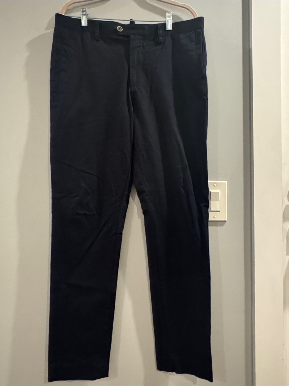 H&M STHLM Slim Fit Chinos - Navy - 34R